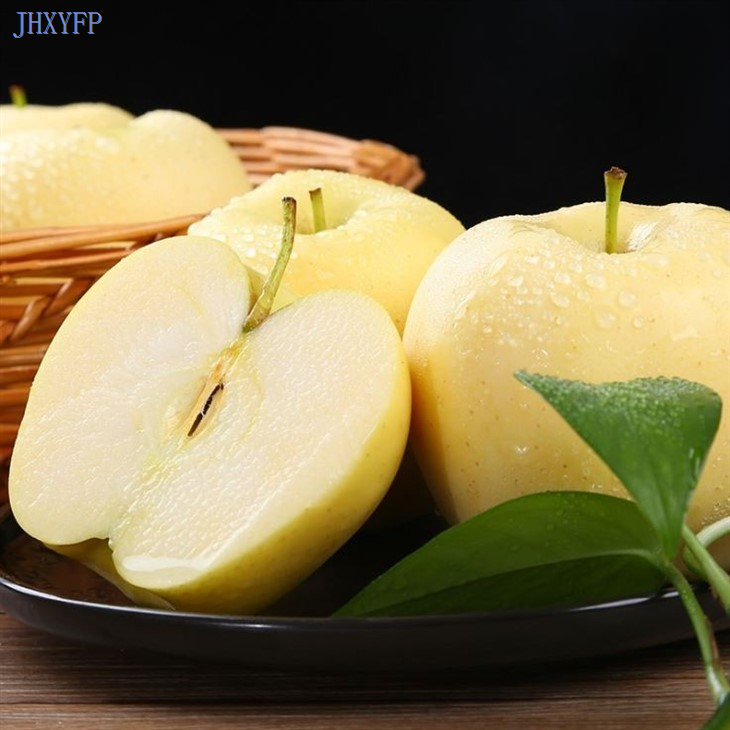 Bright Yellow Apples